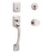 Kwikset Kwikset Prague Satin Nickel Entry Handleset 1-3/4 in. 98180-025 - alternate 5
